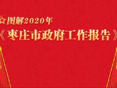 一张图读懂2020年枣庄市政府工作报告