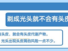 剃成光头就不会有头皮屑？头皮健康应这样维护