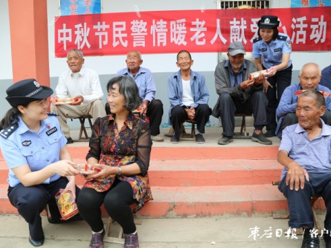 民警心系敬老院 浓浓关怀暖人心