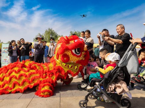 山东好景｜秋季黄河大集聚拢人间烟火气