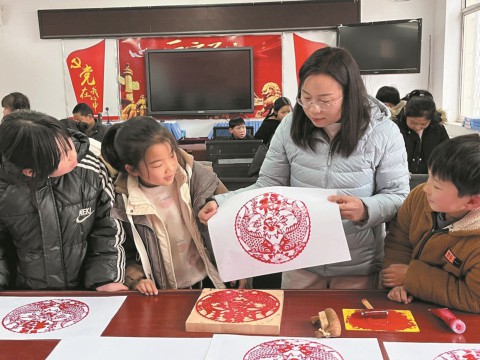 体验雕版印刷 学习传统文化